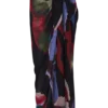 Evie Chiffon Sarong – Multi Fluid Reverie Print