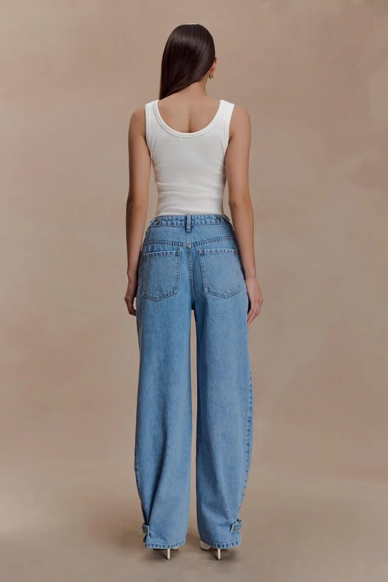 Flossie Multi Way Denim Jeans – Classic Blue Flossie Multi Way Denim Jeans – Classic Blue