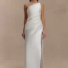 Francine One Shoulder Maxi Dress – Ivory