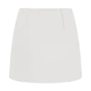 Gina Suiting Mini Skirt – Ivory