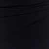 Giulia Chiffon Draped Maxi Dress – Black Giulia Chiffon Draped Maxi Dress – Black