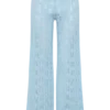 Glinda Crochet Pants – Light Blue