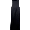 Harper One Shoulder Gown – Black