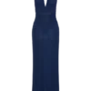 Harriet Halter Neck Diamante Maxi Dress – Navy Harriet Halter Neck Diamante Maxi Dress – Navy