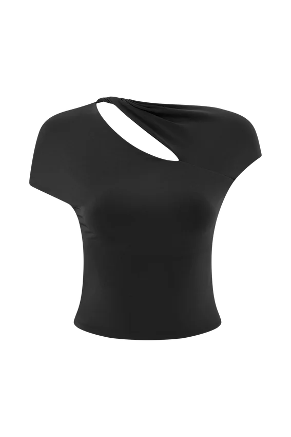 Haven Slinky Twist Top – Black Haven Slinky Twist Top – Black