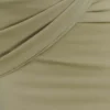 Henley Slinky Drape Mini Dress – Sage