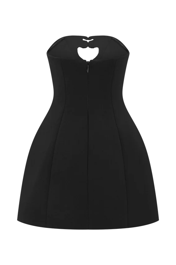 Hilda Embellished Strapless Mini Dress – Black Hilda Embellished Strapless Mini Dress – Black