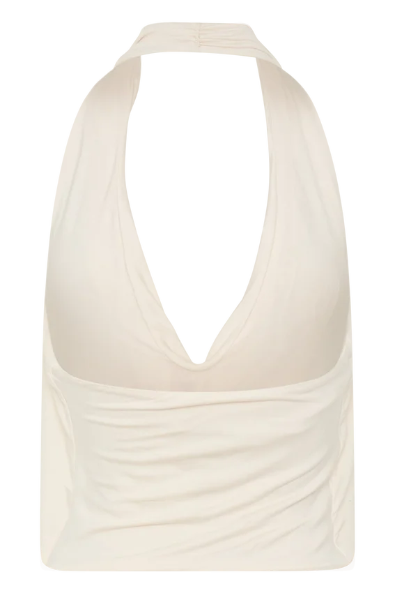 Huyen Cowl Front Modal Top – Ivory Huyen Cowl Front Modal Top – Ivory