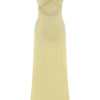 Imogen Off Shoulder Slinky Maxi Dress – Lemon Imogen Off Shoulder Slinky Maxi Dress – Lemon