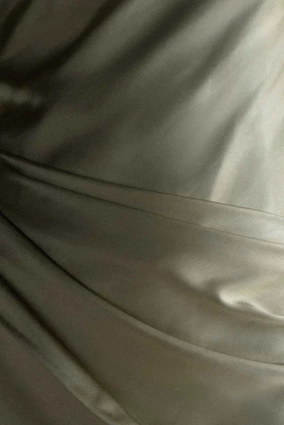 Iris Long Sleeve Satin Maxi Dress – Sage Iris Long Sleeve Satin Maxi Dress – Sage