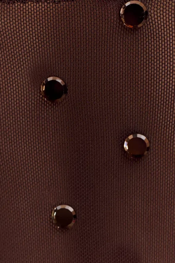 Jackie Longline Diamante Top – Chocolate Jackie Longline Diamante Top – Chocolate
