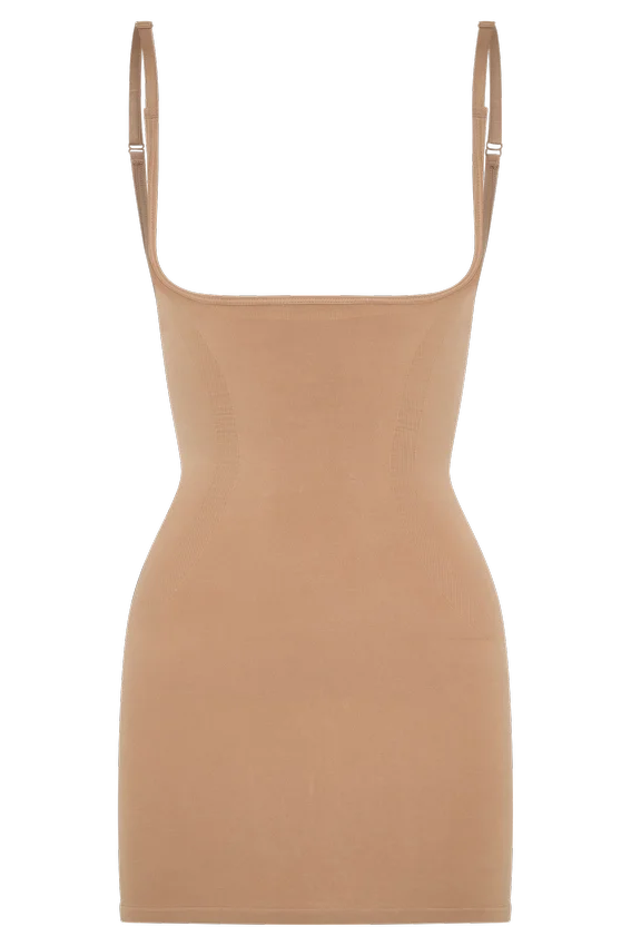 Jocelyn Backless Shapewear Mini Dress – Latte Jocelyn Backless Shapewear Mini Dress – Latte