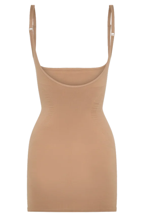 Jocelyn Backless Shapewear Mini Dress – Latte Jocelyn Backless Shapewear Mini Dress – Latte