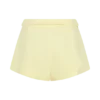 Josephine Cotton Shorts With Waistbands – Lemon