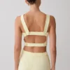 Josephine Cotton Shorts With Waistbands – Lemon