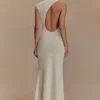 Katerina Scuba Jersey Cut Out Maxi Dress – Ivory Katerina Scuba Jersey Cut Out Maxi Dress – Ivory