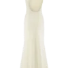 Katerina Scuba Jersey Cut Out Maxi Dress – Ivory Katerina Scuba Jersey Cut Out Maxi Dress – Ivory