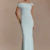 Kinsley Slinky Maxi Dress With Hardware – Lagoon Kinsley Slinky Maxi Dress With Hardware – Lagoon