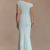 Kinsley Slinky Maxi Dress With Hardware – Lagoon Kinsley Slinky Maxi Dress With Hardware – Lagoon