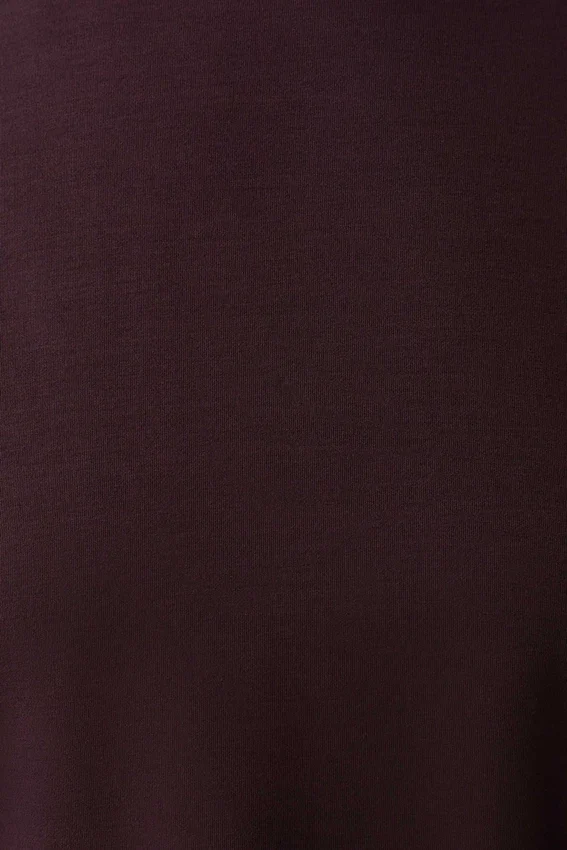 Laurelle Sleeveless Modal Draped Bodysuit – Chocolate Laurelle Sleeveless Modal Draped Bodysuit – Chocolate