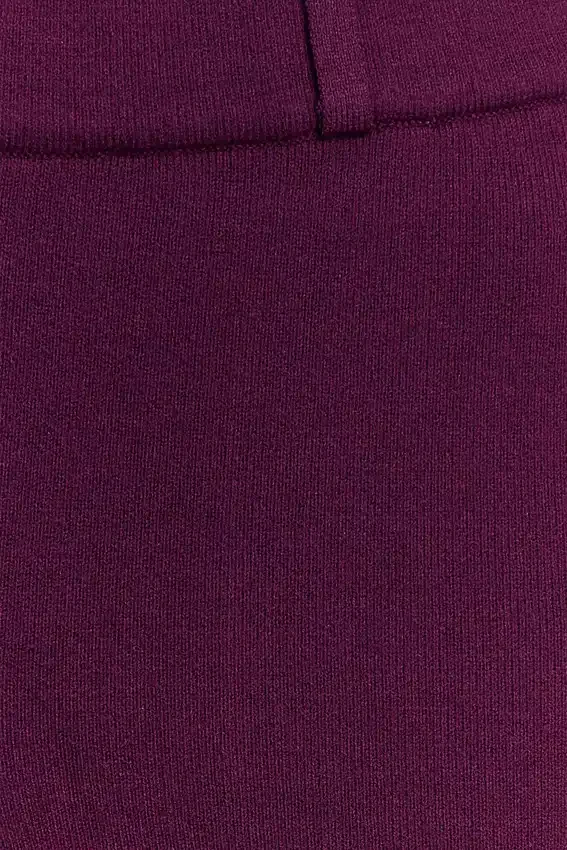 Lauren Knit Trouser – Plum Lauren Knit Trouser – Plum