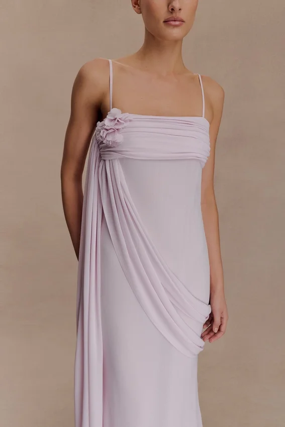 Leena Chiffon Maxi Dress – Light Lilac Leena Chiffon Maxi Dress – Light Lilac