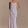 Leena Chiffon Maxi Dress – Light Lilac Leena Chiffon Maxi Dress – Light Lilac