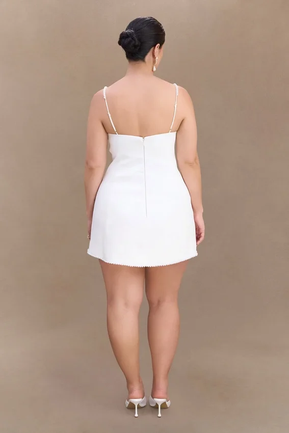 Liliane Suiting Mini Dress – Ivory Liliane Suiting Mini Dress – Ivory