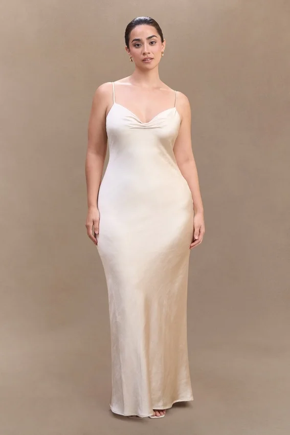 Lilly Sweetheart Satin Maxi Dress – Blush Gold Lilly Sweetheart Satin Maxi Dress – Blush Gold