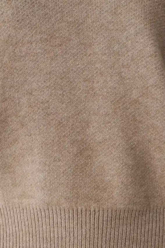 Luca Knit Jumper – Beige Marle Luca Knit Jumper – Beige Marle