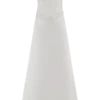 Luna Satin Off Shoulder Gown – White