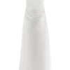 Luna Satin Off Shoulder Gown – White