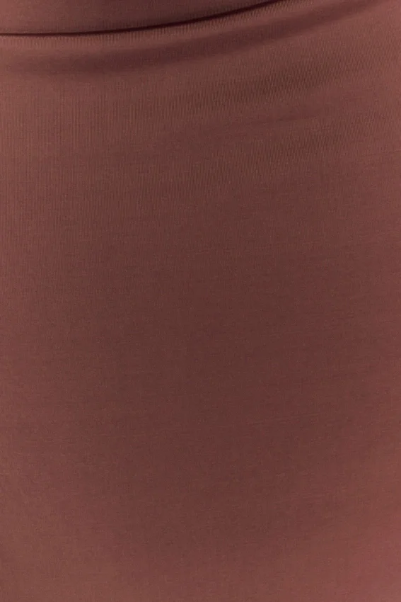 Madison Strapless Slinky Maxi Dress – Chocolate Madison Strapless Slinky Maxi Dress – Chocolate