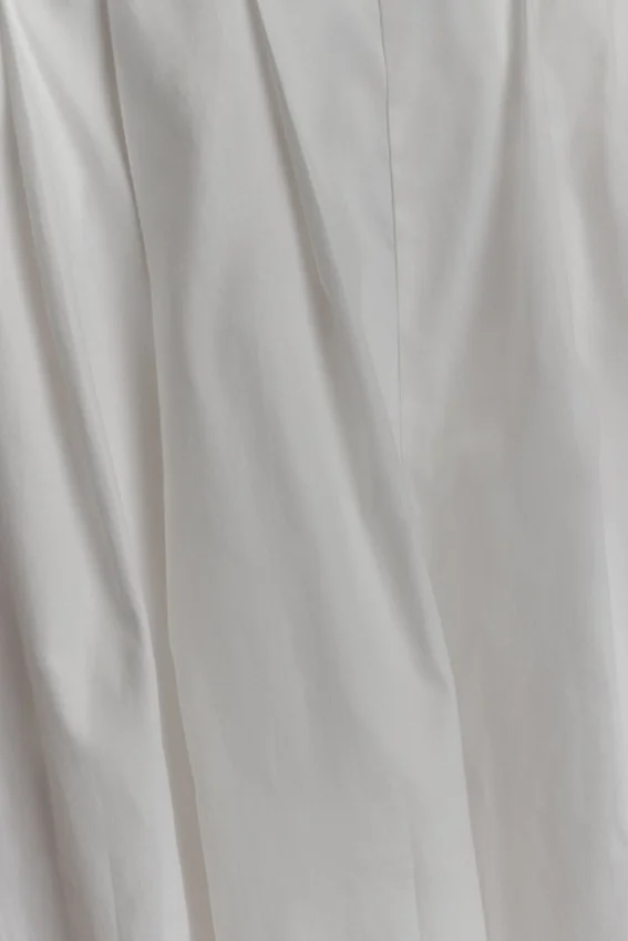Mae A-Line Midi Skirt – White Mae A-Line Midi Skirt – White