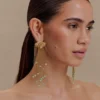 Maia Chandelier Earrings – Gold