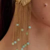 Maia Chandelier Earrings – Gold