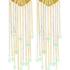 Maia Chandelier Earrings – Gold