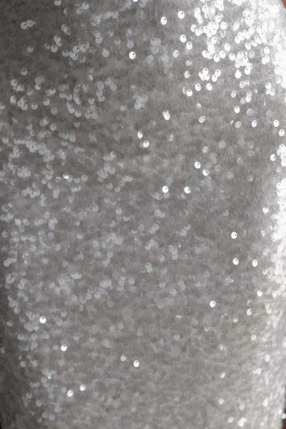 Makari Sequin Maxi Dress – White Makari Sequin Maxi Dress – White