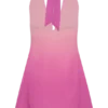Malakhai Chiffon Halter Mini Dress – Ombre Pink Malakhai Chiffon Halter Mini Dress – Ombre Pink