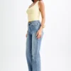 Marie Recycled Halter Top – Lemon Sherbet