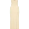 Marta Slinky Cowl Maxi Dress – Lemon Marta Slinky Cowl Maxi Dress – Lemon