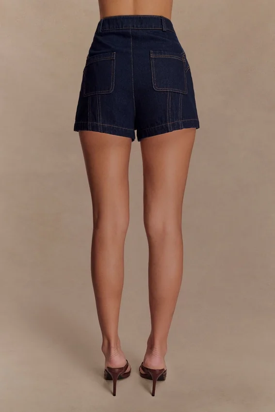 Meadow Denim Shorts – Indigo Blue Meadow Denim Shorts – Indigo Blue