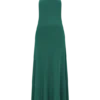 Meg Halter Tassel Maxi Dress – Emerald
