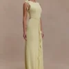 Monay Tulip Maxi Dress – Lemon