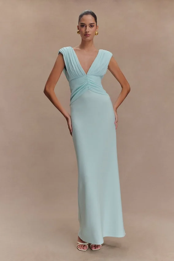 Monique Maxi Dress – Ice Blue Monique Maxi Dress – Ice Blue