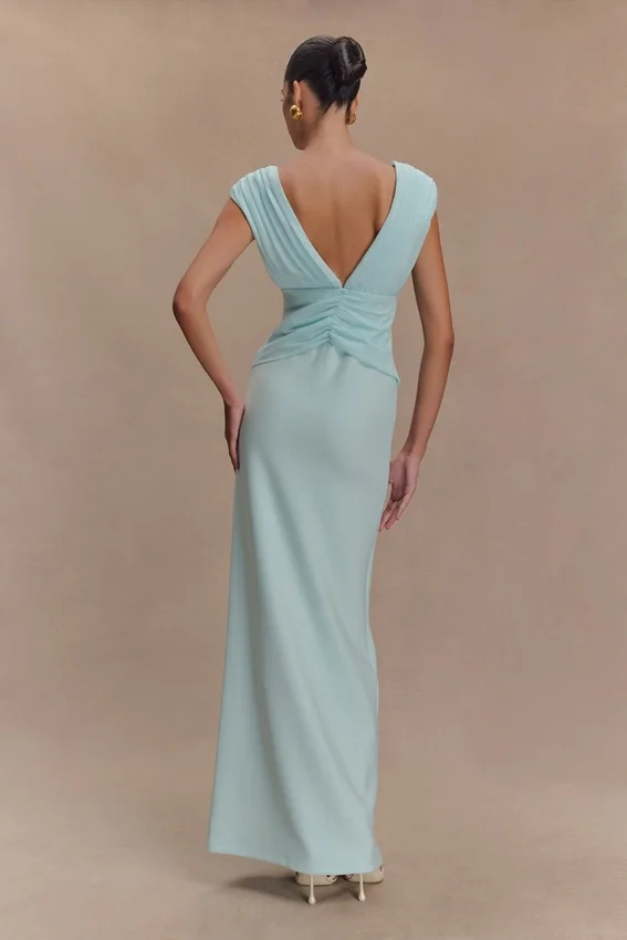 Monique Maxi Dress – Ice Blue Monique Maxi Dress – Ice Blue
