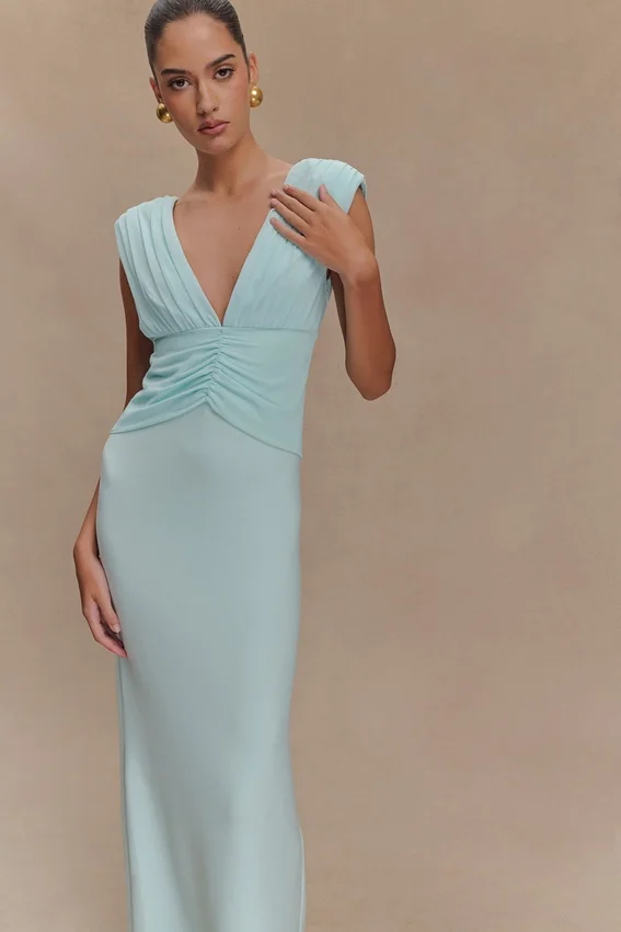 Monique Maxi Dress – Ice Blue Monique Maxi Dress – Ice Blue