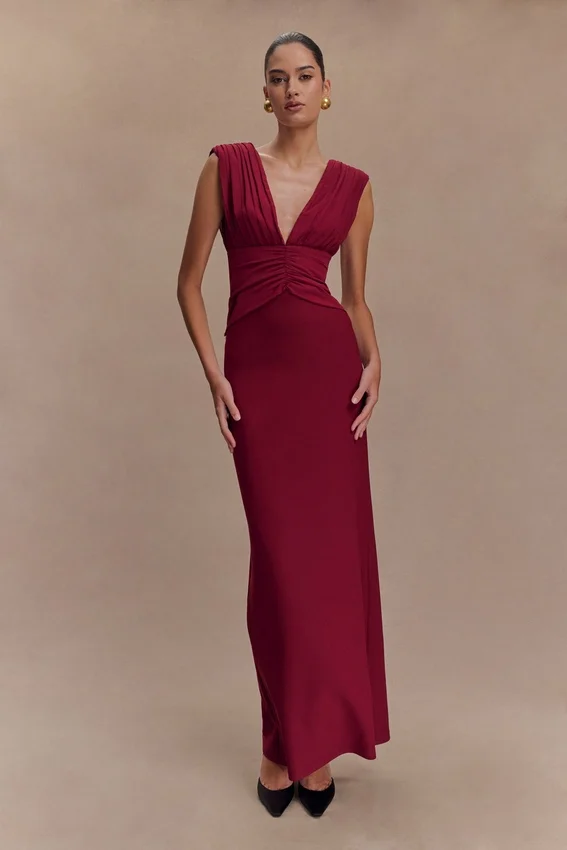 Monique Maxi Dress – Plum Monique Maxi Dress – Plum