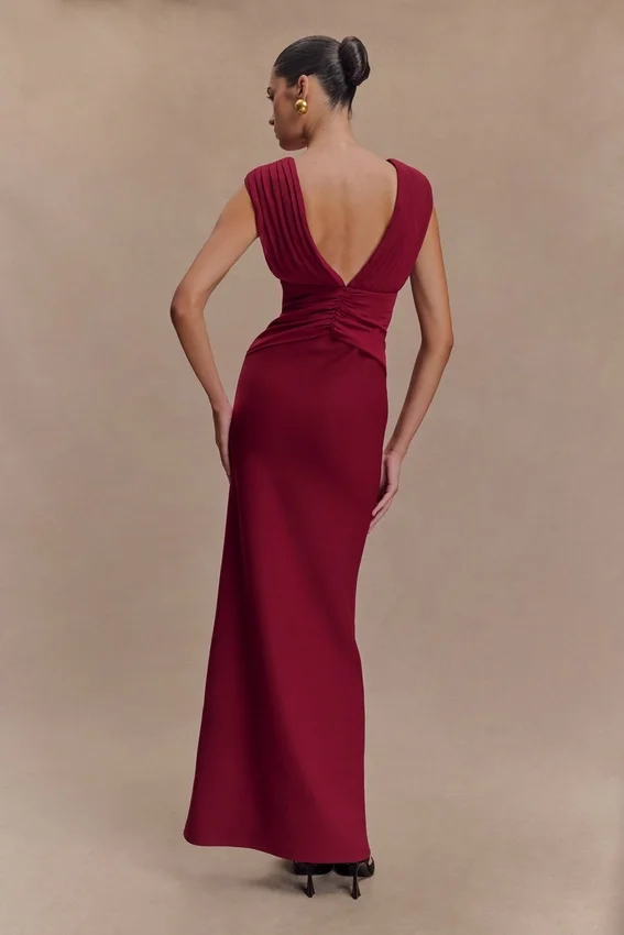 Monique Maxi Dress – Plum Monique Maxi Dress – Plum