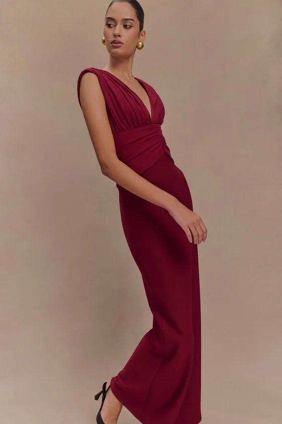 Monique Maxi Dress – Plum Monique Maxi Dress – Plum